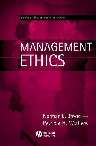 Бумажная книга «Management Ethics», автор Норман Э. Боуи - фото №1