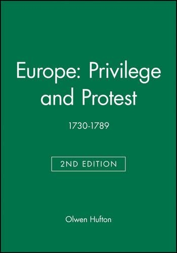 Бумажная книга «Europe: Privilege and Protest: 1730-1789», автор Олвен Хафтон - фото №1