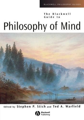 Паперова книга «The Blackwell Guide to Philosophy of Mind», авторів Стівен П. Стіч, Тед А. Уорфілд - фото №1