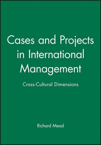 Паперова книга «Cases and Projects in International Management: Cross-Cultural Dimensions», автор Річард Мід - фото №1