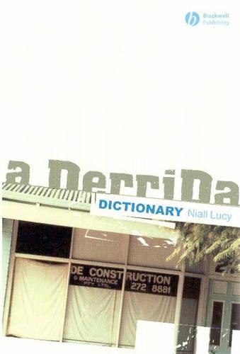 Паперова книга «A Derrida Dictionary», автор Ніл Люсі - фото №1