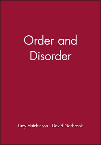 Паперова книга «Order and Disorder», автор Люсі Хатчінсон - фото №1