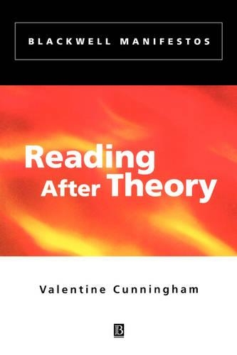 [object Object] «Reading After Theory», автор Валентайн Каннінгем - фото №1