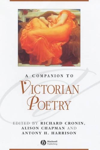 Бумажная книга «A Companion to Victorian Poetry», автор Киаран Кронин - фото №1