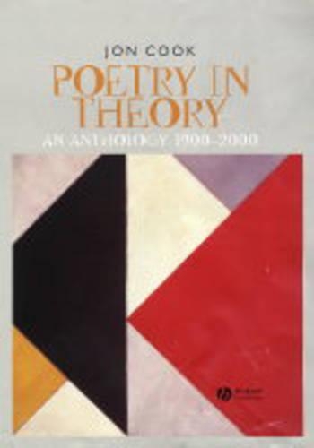 Бумажная книга «Poetry in Theory: An Anthology 1900-2000», автор Джон Кук - фото №1