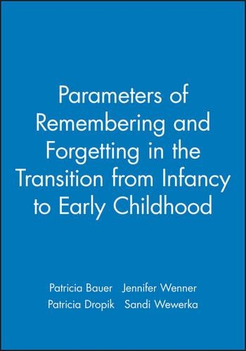 Паперова книга «Parameters of Remembering and Forgetting in the Transition from Infancy to Early Childhood», авторів Дженніфер Веннер, Патриція Дропік, Патриція Дж. Бауер, Санді Веверка - фото №1