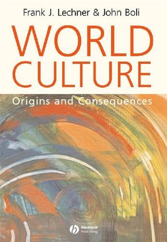 Паперова книга «World Culture: Origins and Consequences», авторів Френк Дж. Лехнер, Джон Болі - фото №1