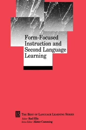 [object Object] «Form-Focused Instruction and Second Language Learning: Language Learning Monograph», автор Род Елліс - фото №1