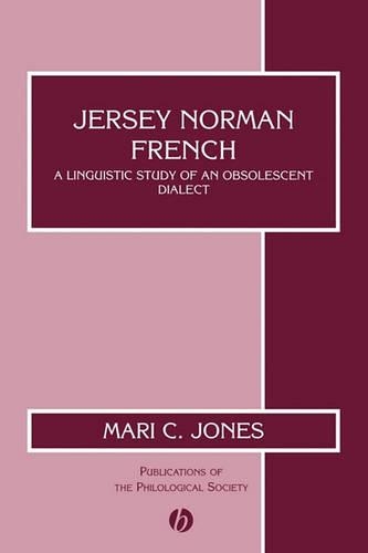 Бумажная книга «Jersey Norman French: A Linguistic Study of an Obsolescent Dialect», автор Мари Катрин Джонс - фото №1