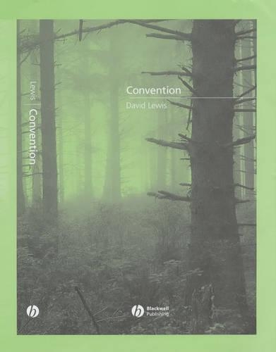 Бумажная книга «Convention: A Philosophical Study», автор Дэвид Льюис - фото №1