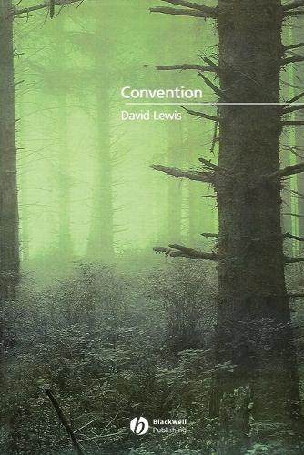 Бумажная книга «Convention: A Philosophical Study», автор Дэвид Льюис - фото №1