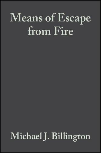 Паперова книга «Means of Escape from Fire», авторів Алекс Коппінг, Ентоні Фергюсон, М. Дж. Біллінгтон - фото №1