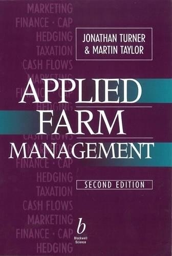 Бумажная книга «Applied Farm Management», авторов Джонатан Тернер, Мартин Тейлор - фото №1