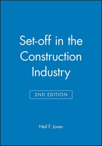 Паперова книга «Set-off in the Construction Industry», автор Ніл Ф. Джонс - фото №1