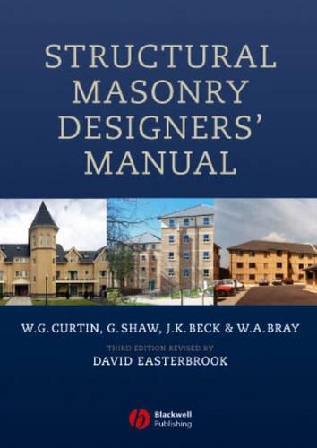 Бумажная книга «Structural Masonry Designers' Manual», авторов Дэвид Истербрук, Джерри Шоу, Дж. К. Бек, У. А. Брей, У. Г. Куртин - фото №1