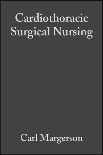 Бумажная книга «Cardiothoracic Surgical Nursing: Current Trends in Adult Care», авторов Карл Маргерсон, Джиллиан Райли - фото №1