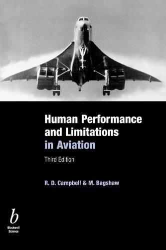 Паперова книга «Human Performance and Limitations in Aviation», авторів Майкл Бегшоу, Р. Д. Кемпбелл - фото №1
