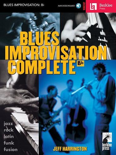 Паперова книга «Blues Improvisation Complete», автор Джефф Харрінгтон - фото №1