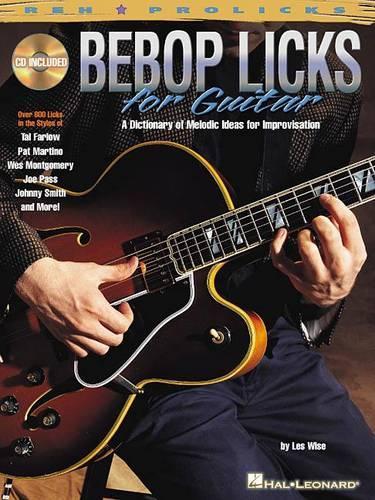 Паперова книга «Bebop Licks for Guitar», автор Ле Уайз - фото №1
