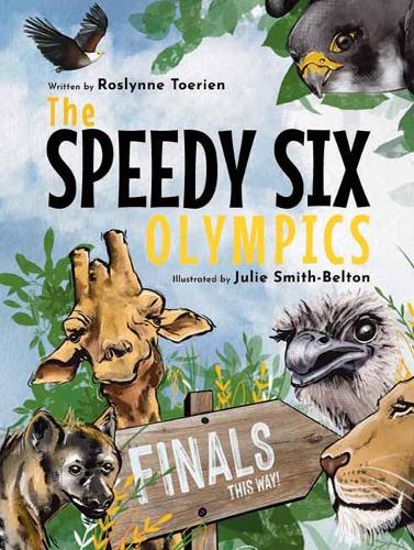 Паперова книга «The Speedy Six Olympics», автор Рослінн Турьен - фото №1
