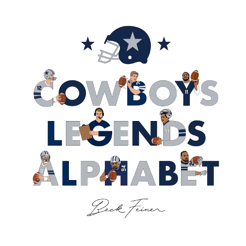 Бумажная книга «Cowboys Legends Alphabet», автор Бек Файнер - фото №1