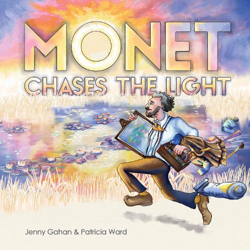 Паперова книга «Monet Chases the Light», автор Дженні Гехан - фото №1