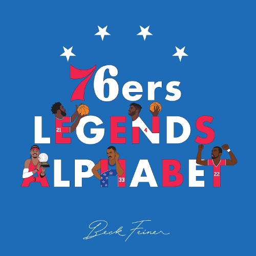 Бумажная книга «76ers Legends Alphabet», автор Бек Файнер - фото №1