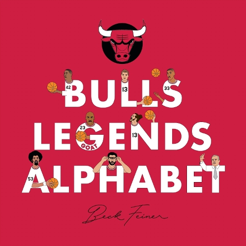 Бумажная книга «Bulls Legends Alphabet», автор Бек Файнер - фото №1