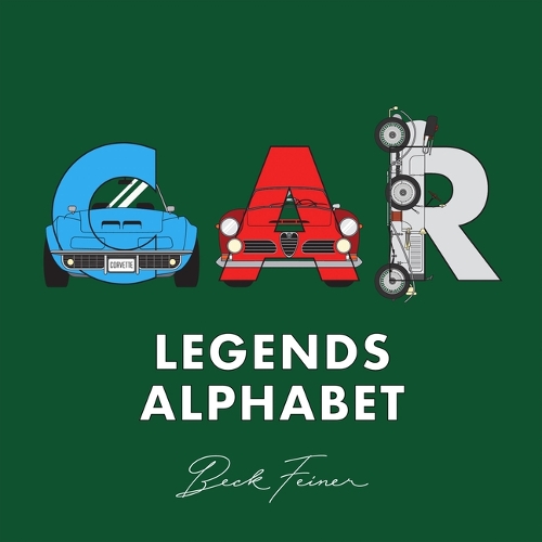 Бумажная книга «Car Legends Alphabet», автор Бек Файнер - фото №1