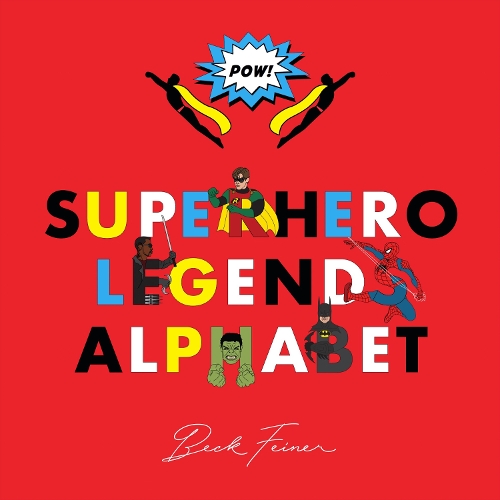 Бумажная книга «Superhero Legends Alphabet: Men», автор Бек Файнер - фото №1