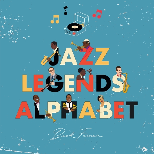 Бумажная книга «Jazz Legends Alphabet», автор Бек Файнер - фото №1
