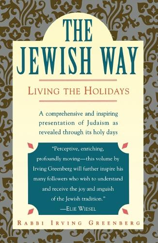 Паперова книга «The Jewish Way: Living the Holidays», автор Рабб Грінберг - фото №1