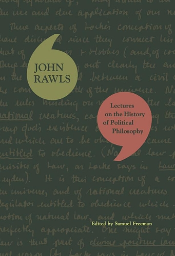 Бумажная книга «Lectures on the History of Political Philosophy», автор Джон Роулс - фото №1