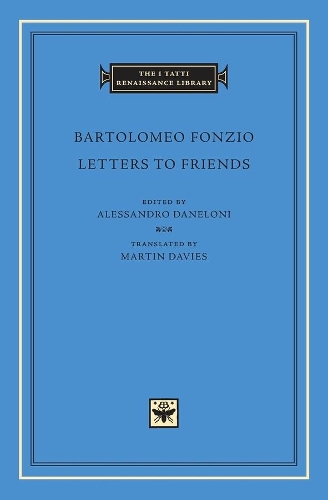 Бумажная книга «Letters to Friends», автор Бартоломео Фонцио - фото №1