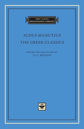 Бумажная книга «The Greek Classics», автор Альдус Манутиус - фото №1