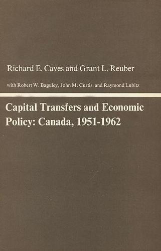 Паперова книга «Capital Transfers and Economic Policy: Canada, 1951–1962», автор Річард Е. Кейвз - фото №1
