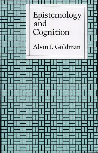 Бумажная книга «Epistemology and Cognition», автор Элвин И. Голдман - фото №1