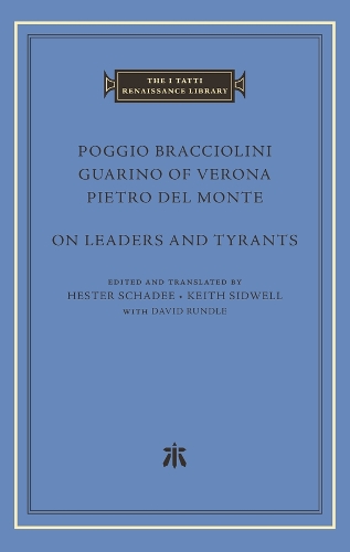 Бумажная книга «On Leaders and Tyrants», авторов Гуарино из Вероны, Пьетро дель Монте, Поджио Браччолини - фото №1