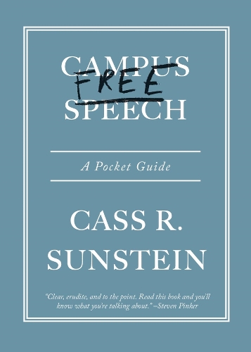 Бумажная книга «Campus Free Speech: A Pocket Guide», автор Кас Р. Санстейн - фото №1