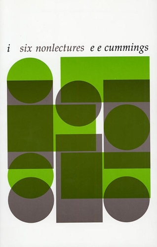 Бумажная книга «i: six nonlectures», автор E. Э. Каммингс - фото №1