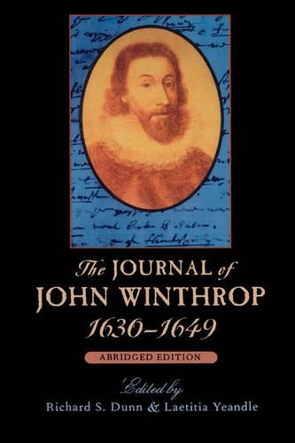 Бумажная книга «The Journal of John Winthrop, 1630–1649: Abridged Edition», автор Джон Уинтроп - фото №1