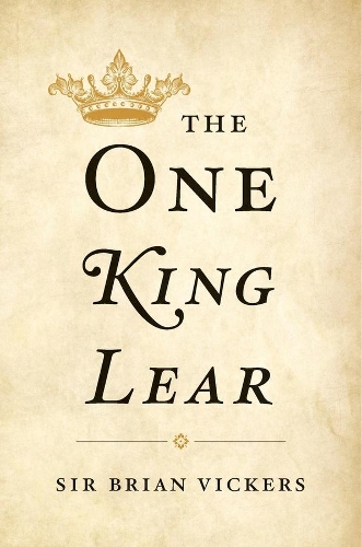 Бумажная книга «The One King Lear», автор Брайан Викерс - фото №1