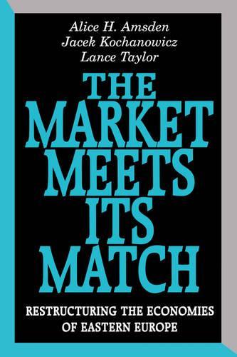 Бумажная книга «The Market Meets Its Match: Restructuring the Economies of Eastern Europe», авторов Элис Амсден, Яцек Коханович - фото №1