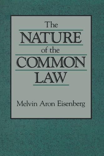 Паперова книга «The Nature of the Common Law», автор Мелвін Арон Айзенберг - фото №1
