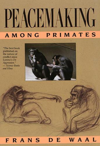 Паперова книга «Peacemaking among Primates», автор Франс Б. М. де Ваал - фото №1