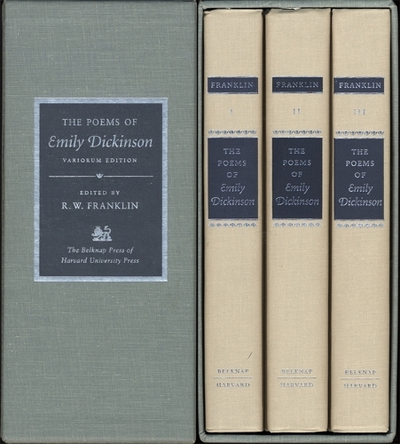 Бумажная книга «The Poems of Emily Dickinson: Variorum Edition», автор Эмили Дикинсон - фото №1
