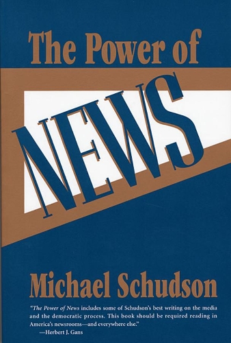 Бумажная книга «The Power of News», автор Майкл Шудсон - фото №1
