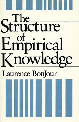 Бумажная книга «The Structure of Empirical Knowledge», автор Лоренс Бонжур - фото №1