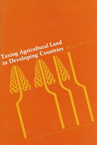 Бумажная книга «Taxing Agricultural Land in Developing Countries», автор Ричард М. Берд - фото №1