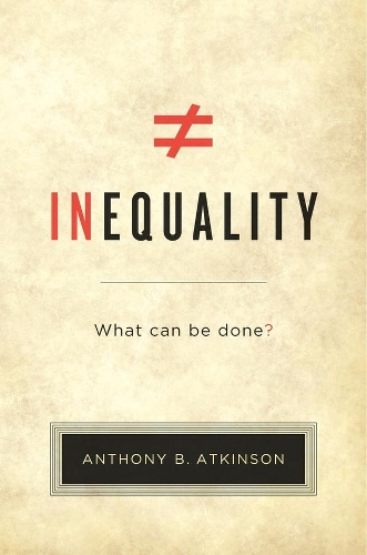 Бумажная книга «Inequality: What Can Be Done?», автор Энтони Б. Аткинсон - фото №1